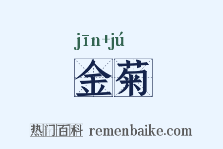 金菊是什么意思的图片